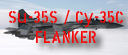 Su-35S/BM Flanker [Click for more ...]